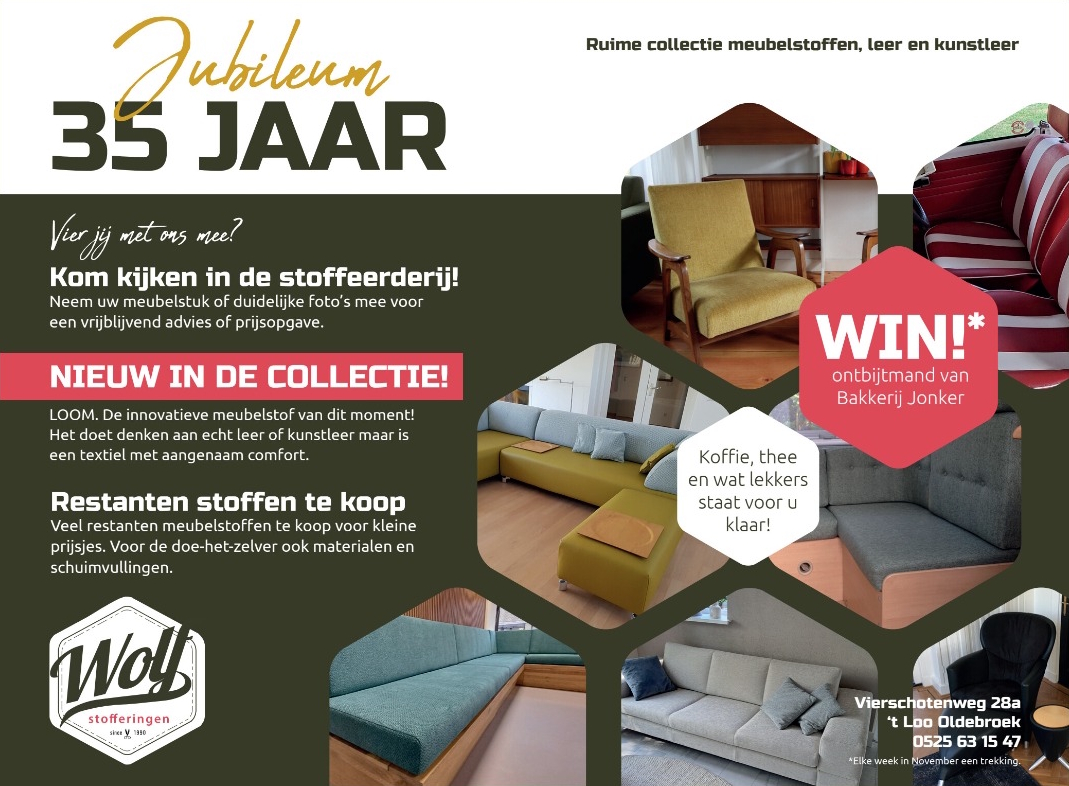 Wolf Stofferingen 35 jaar